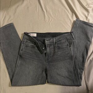 GAP Women's Flared Jeans in Charcoal Gray